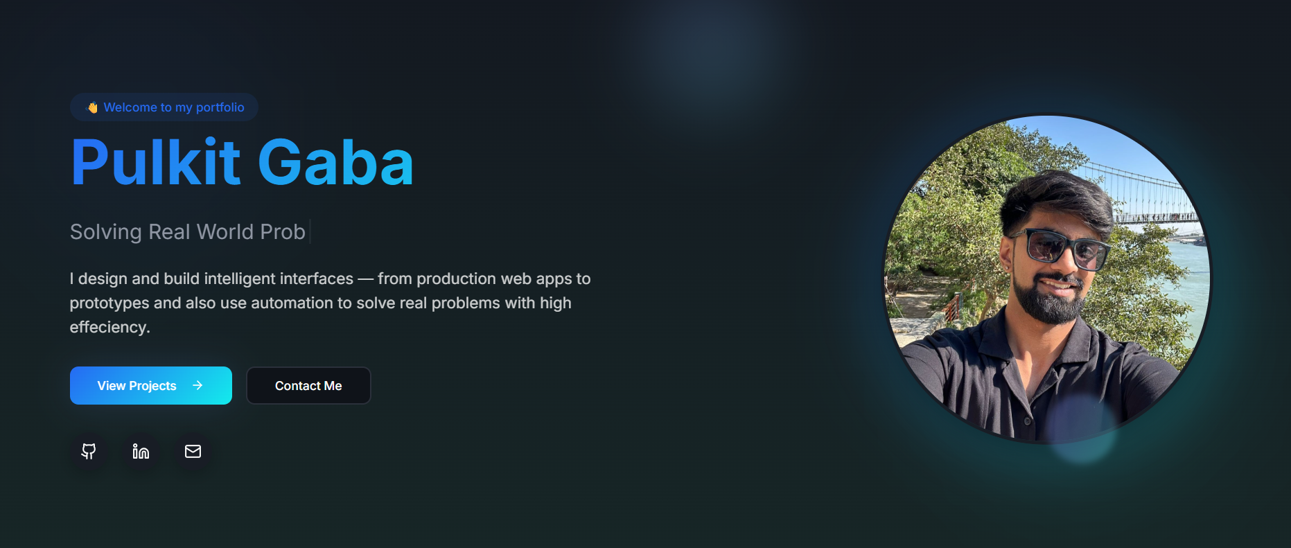 Pulkit Gaba - Full Stack Developer & AI/ML Enthusiast